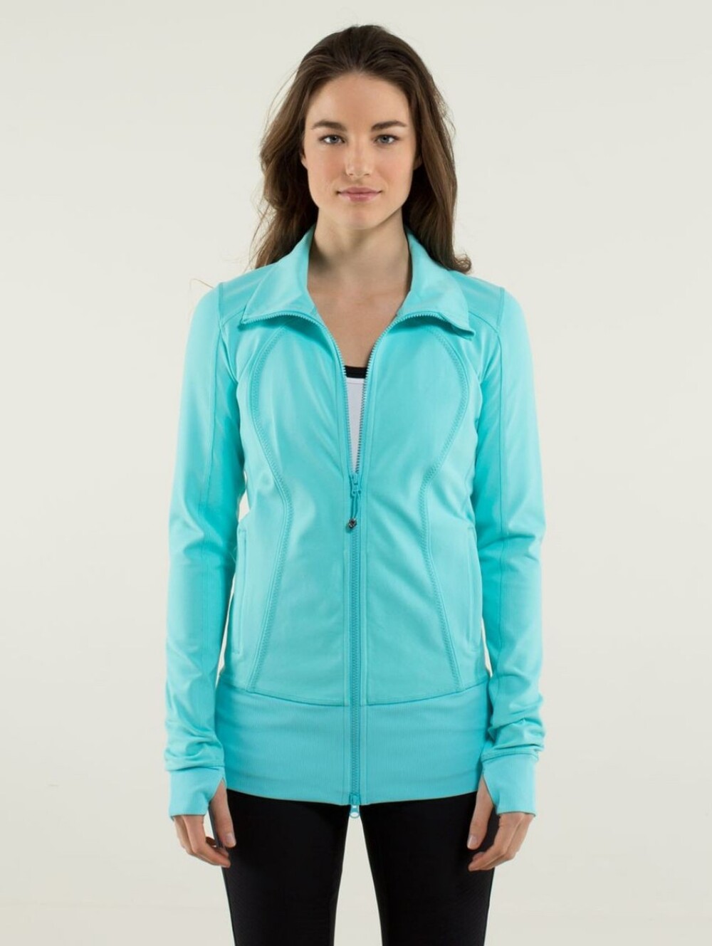Lululemon Nice Asana Jacke Angle Blue